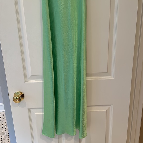 Vince slip midi dress bright green - Picture 5 of 9
